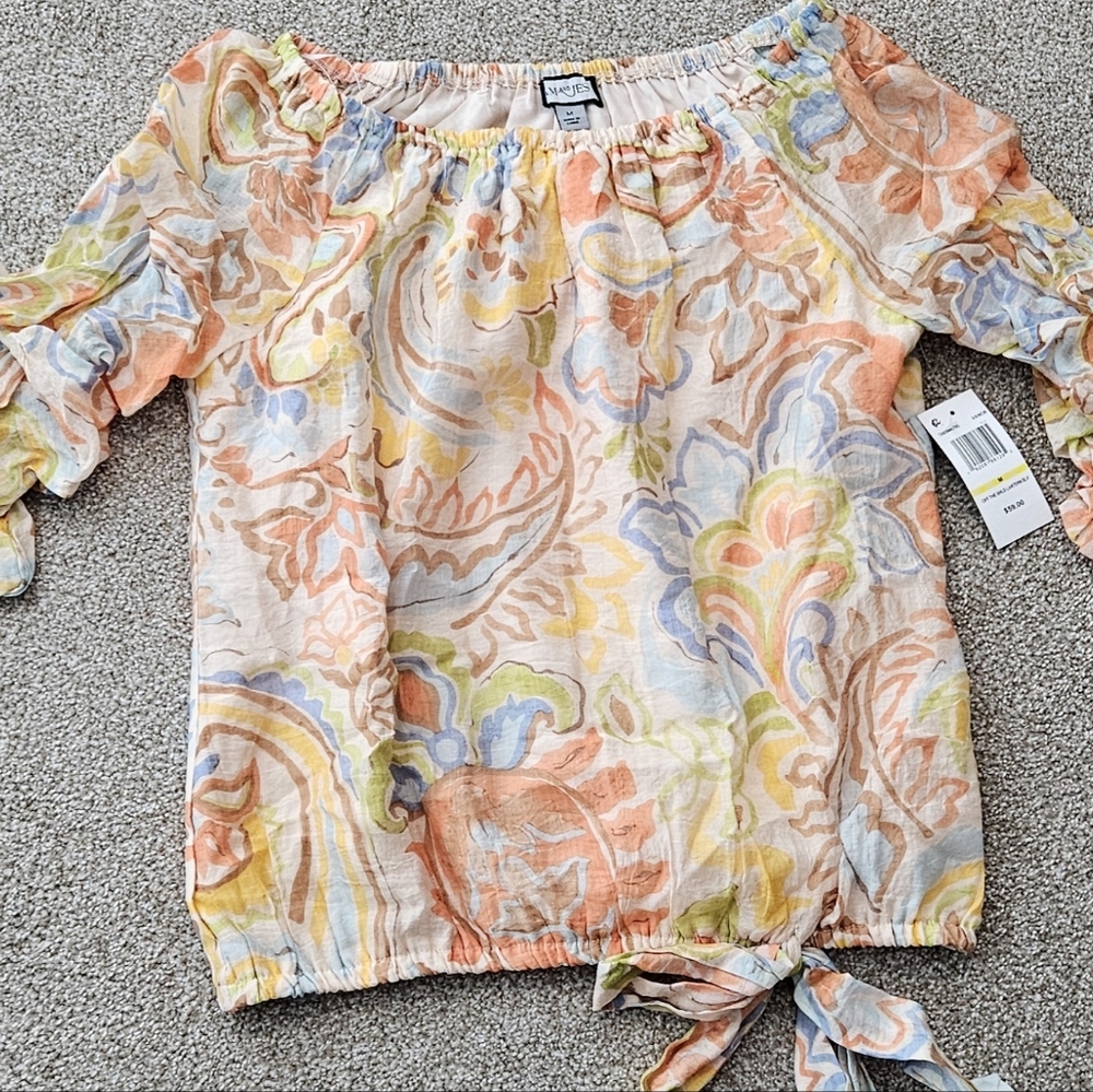 Vans Multicolor Floral Blouse - Picture 3 of 5